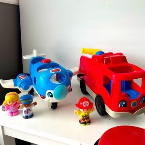 Switch Adapted Fischer Price Emergency Vehicles